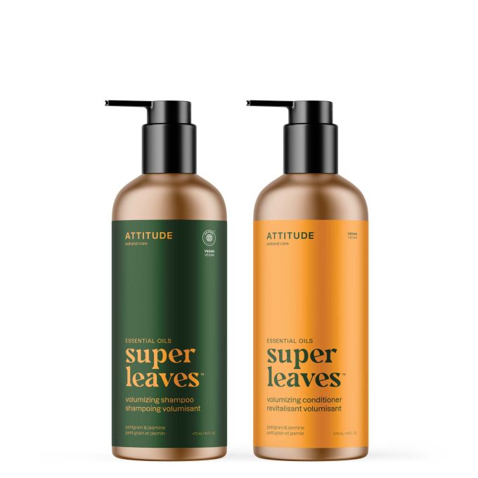 Volumizing shampoo and conditioner duo